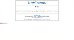 Desktop Screenshot of newformat.se